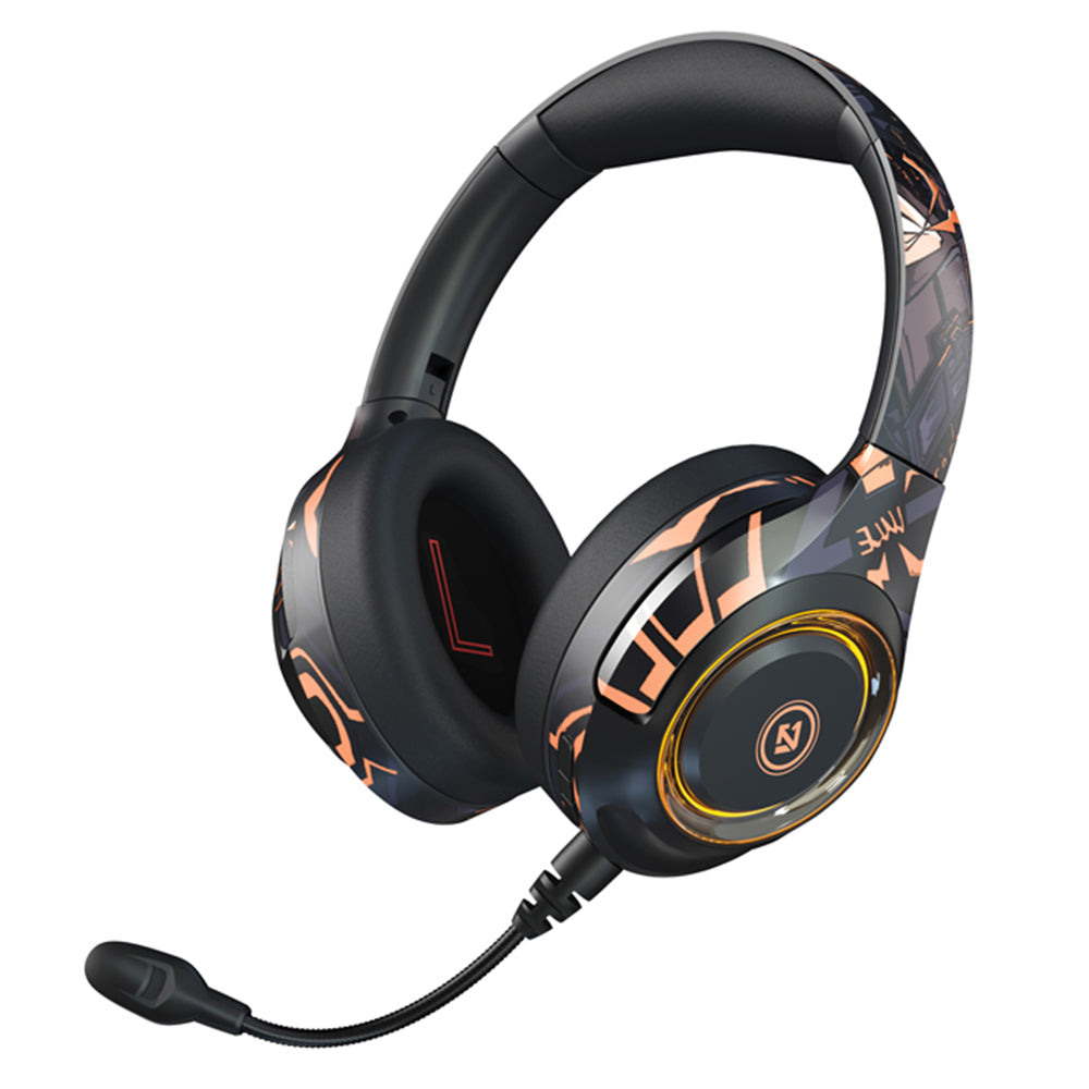 EL-A2 Folding Gaming Headset Graffiti Cool Headphone with Microphone Head-Mounted Bluetooth Earphone EL-A2 Folding Gaming Headset Graffiti Cool Headphone with Microphone Head-Mounted Bluetooth Earphone